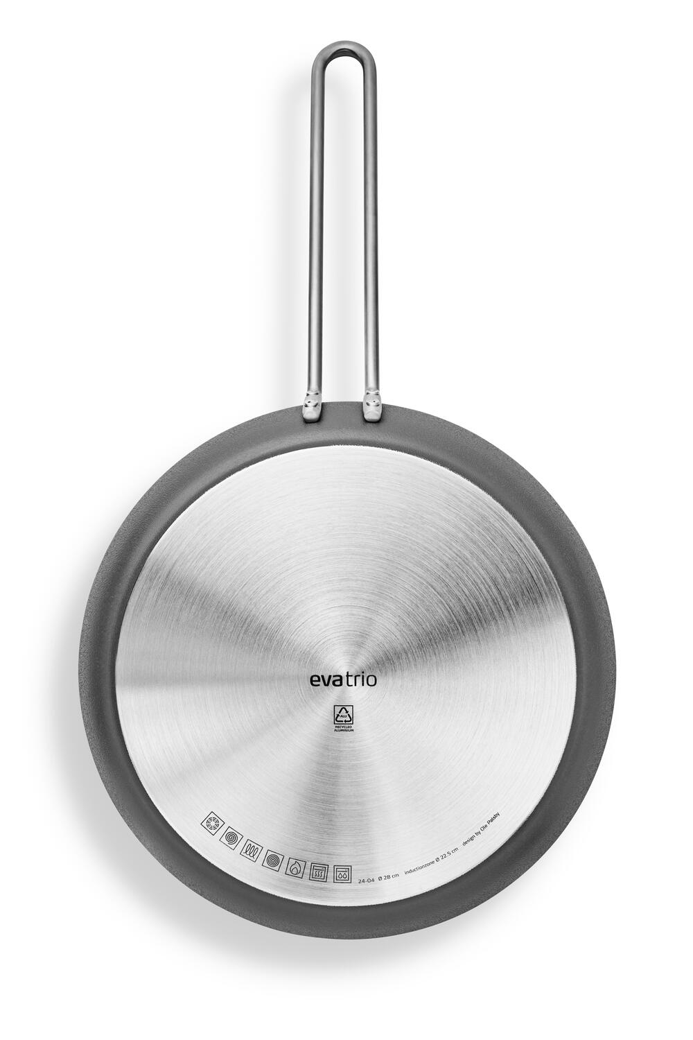 Grey Line stegepande - Ø28 cm